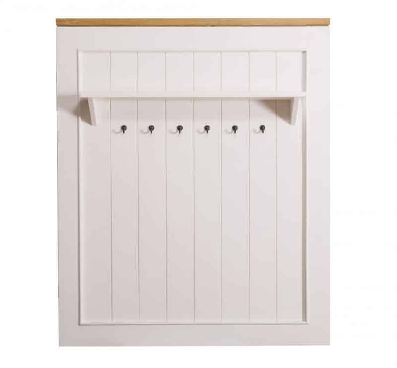 Cuier suspendabil Clara lemn masiv, 100 x 19 x 120 cm, dublu color