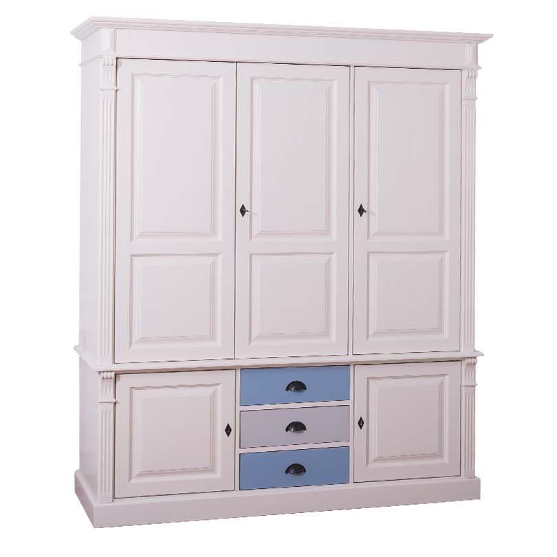 Dulap dormitor cu 3+2 usi si 3 sertare, 175 x 59 x 210 cm