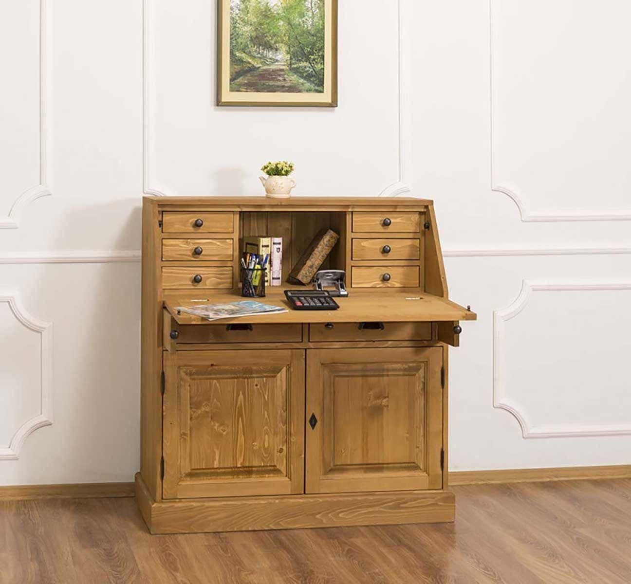 Mobilier de birou din lemn masiv, 104 x 49 x 109 cm