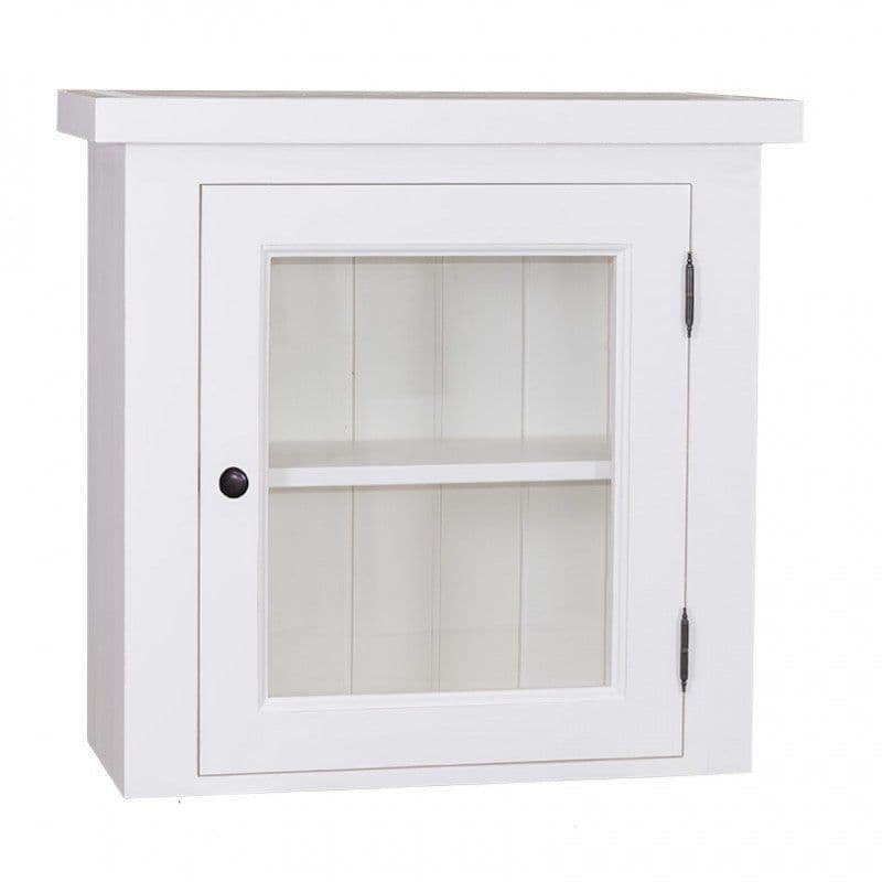 Corp vitrina bucatarie modulara lemn masiv, 1 usa suspendabil, 67 x 31 x 65 cm