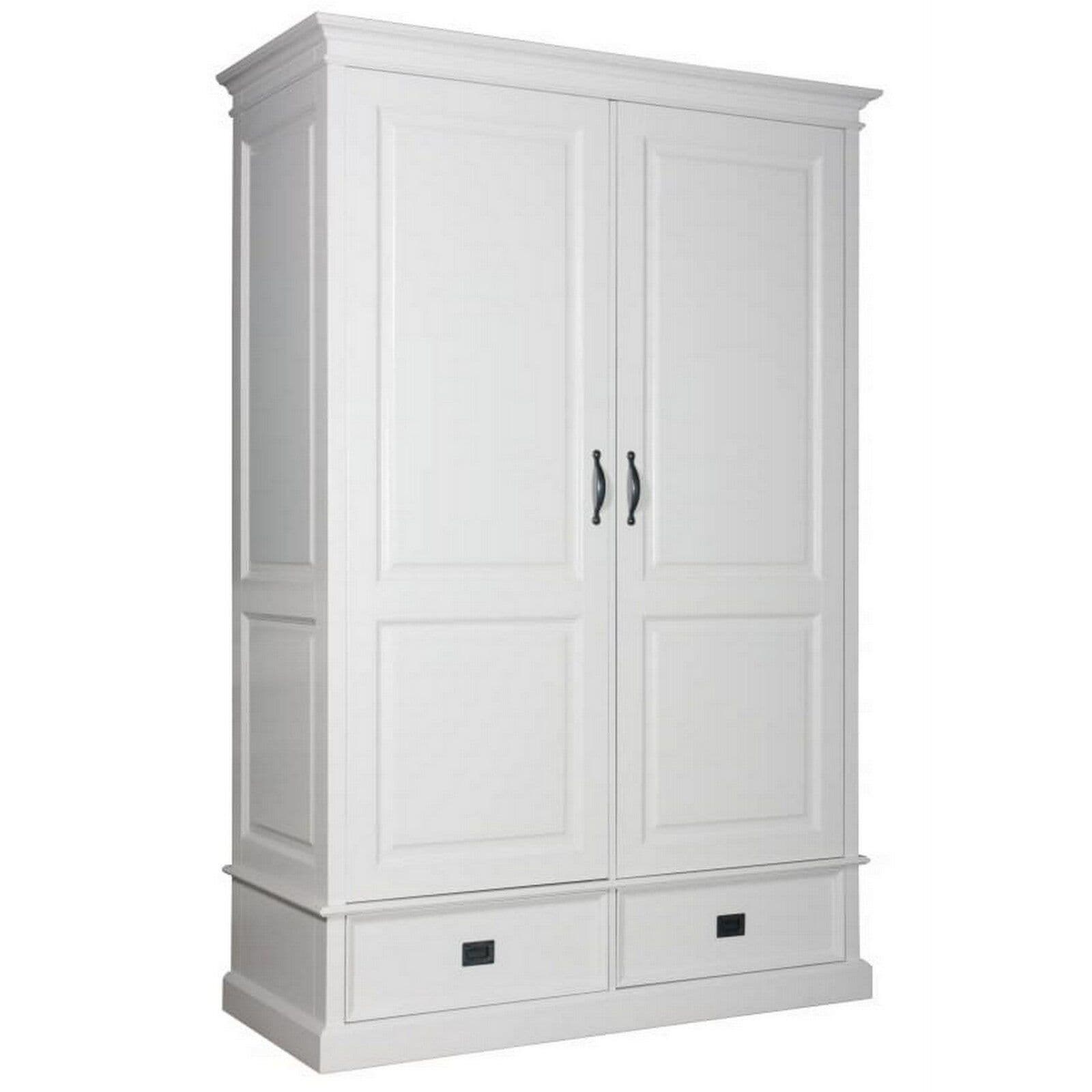 Dulap Lovely cu 2 usi si 2 sertare, 140 x 62 x 210 cm